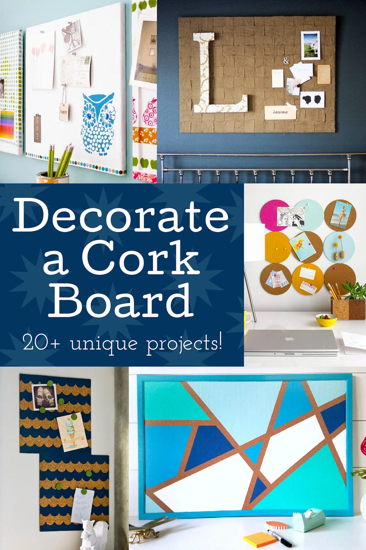 Decorate a Cork Board with These Unique Ideas! - Mod Podge Rocks