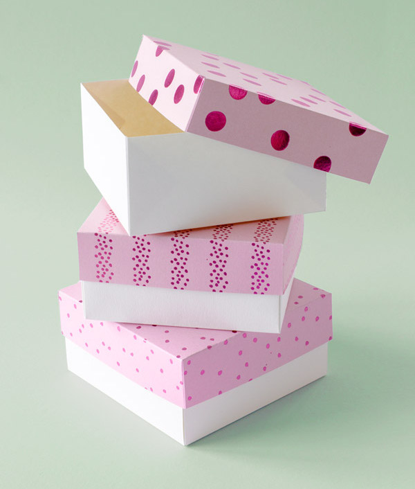 DIY Paper Boxes - Alice and Lois