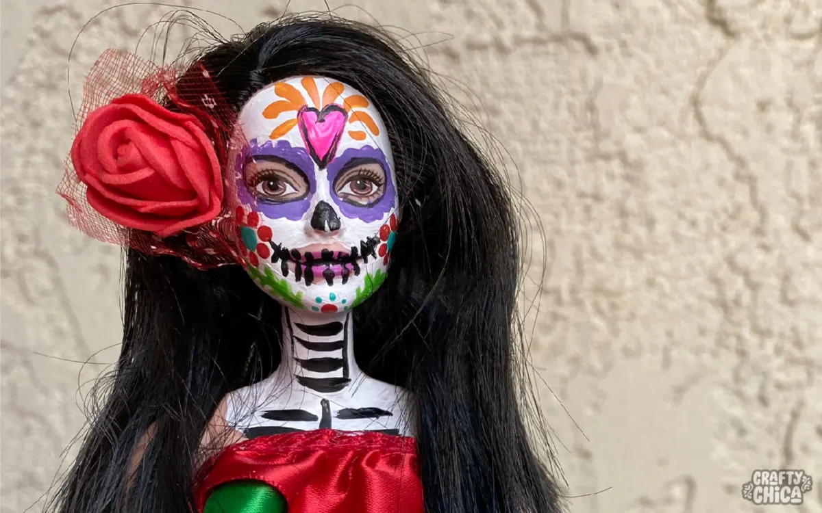 Day of the Dead Barbie DIY