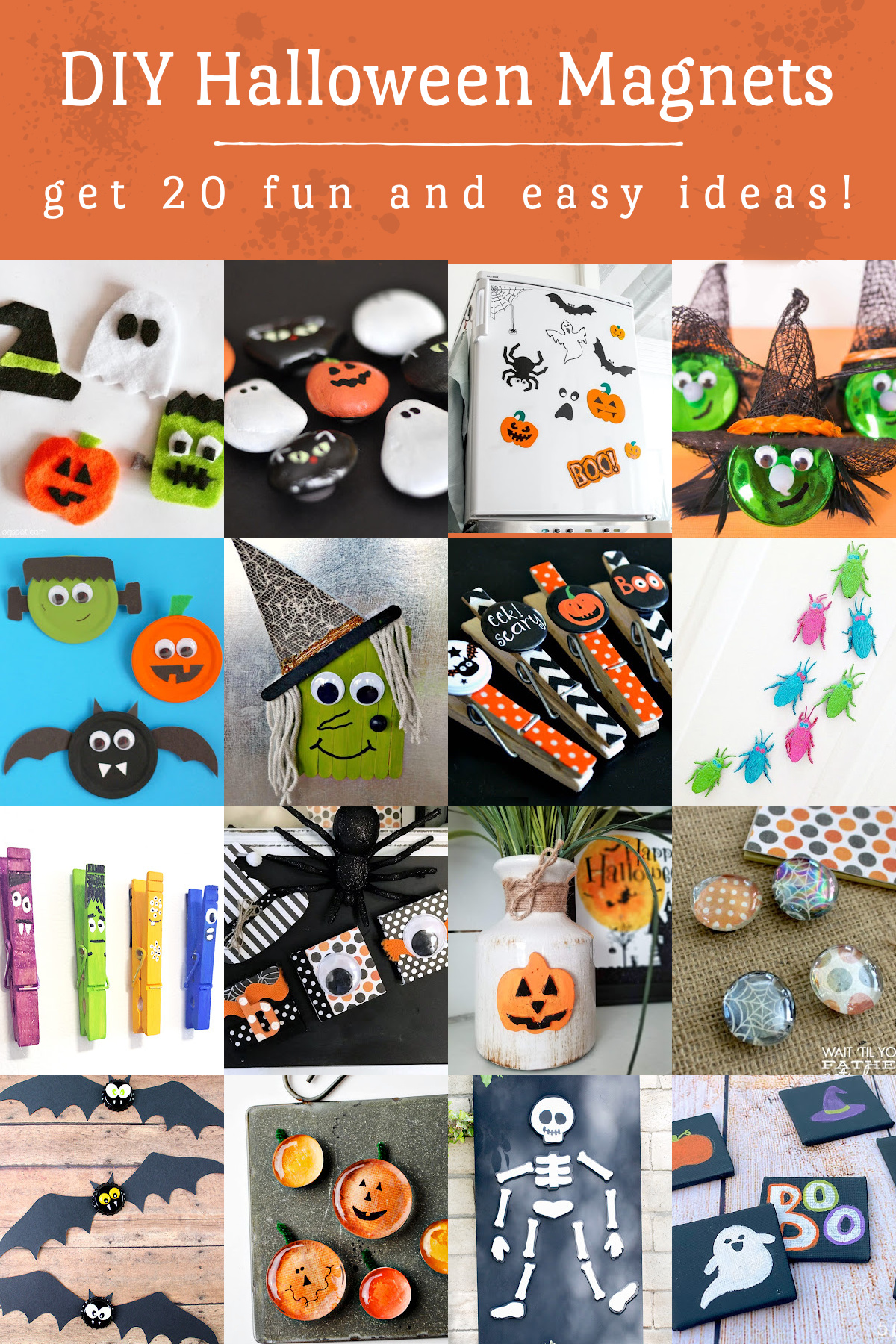 DIY Halloween Magnets for the Holiday