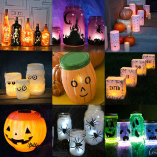 DIY Halloween lanterns feature image