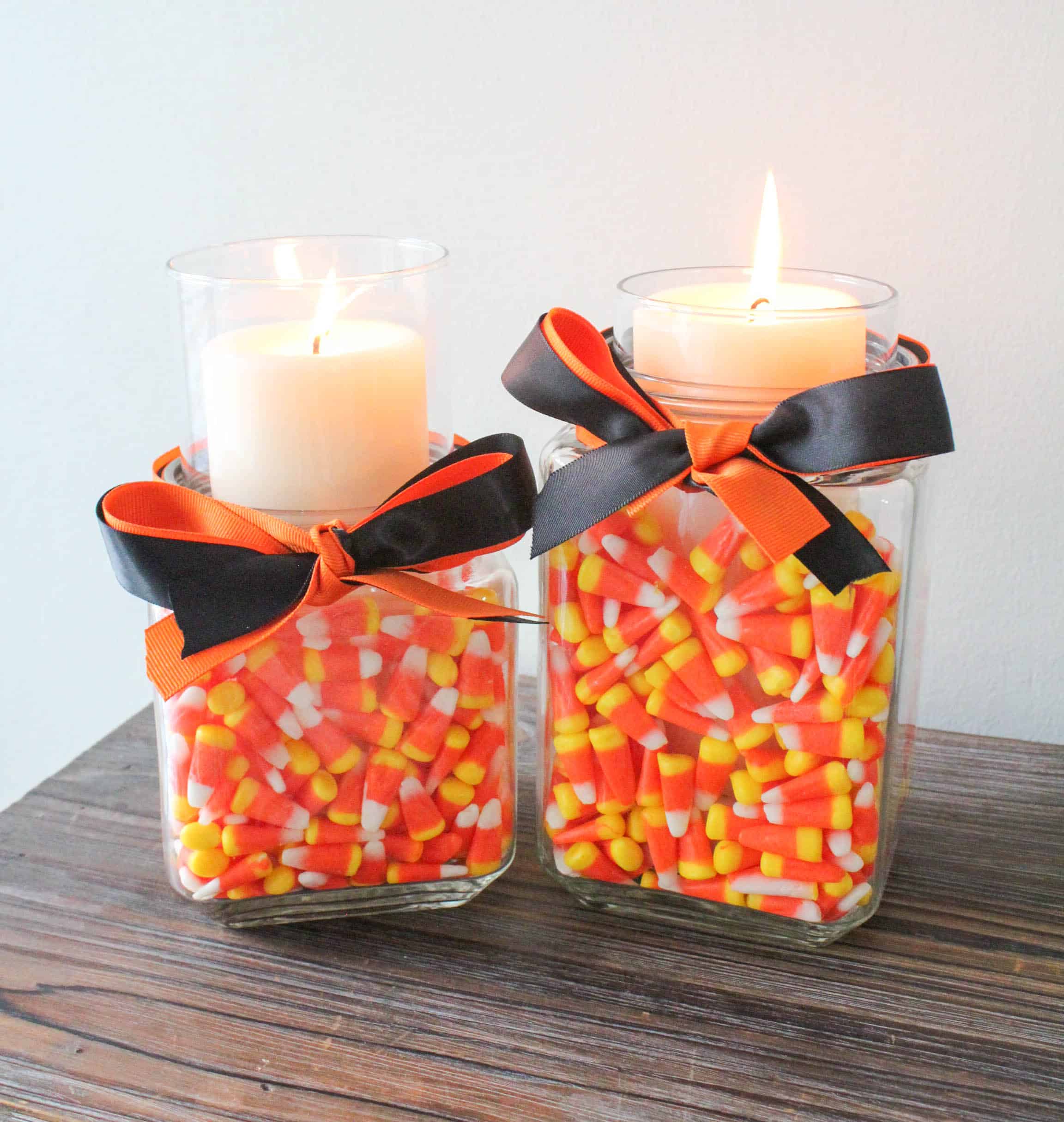 DIY Halloween Candle Holder