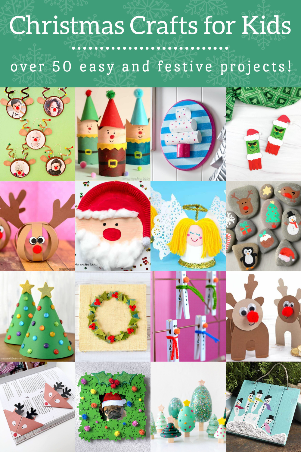 33 Simple, Fun Kids Christmas Crafts