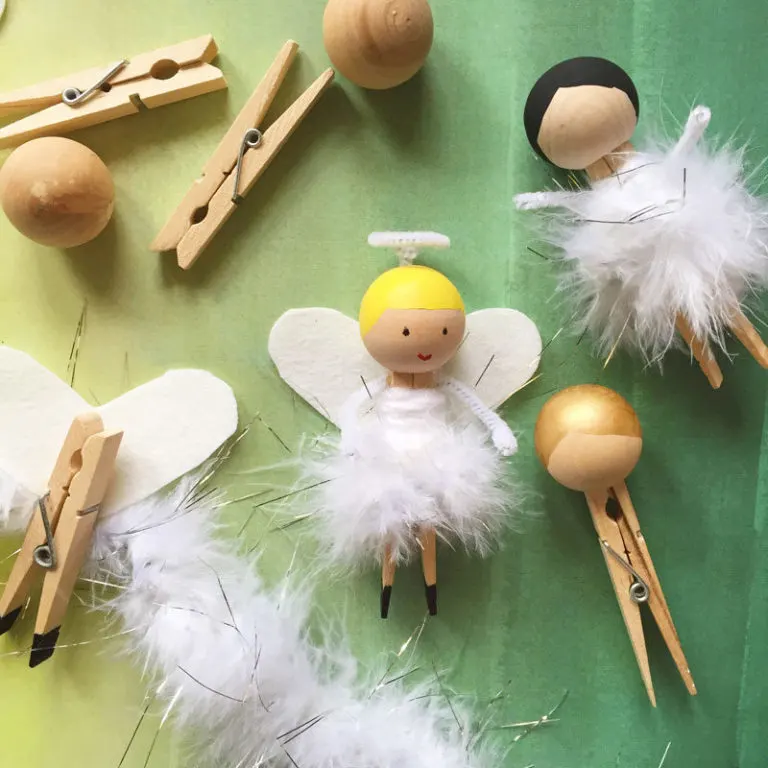 How to Make an Angel Christmas Ornament