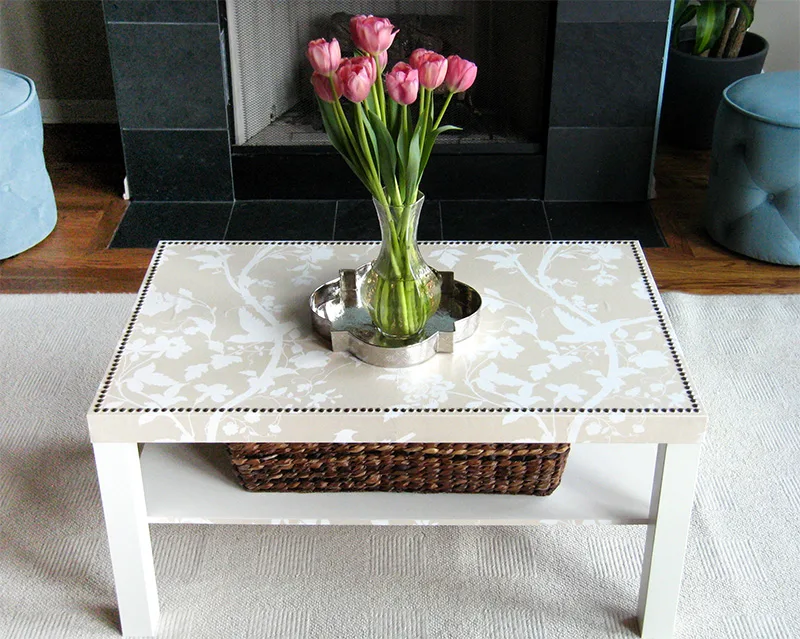 Glam Coffee Table Makeover