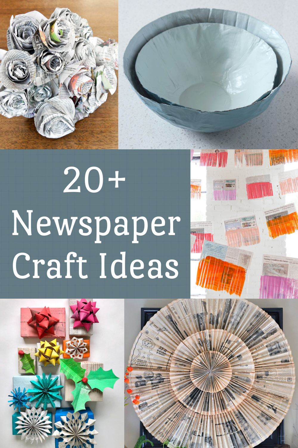 Crafts with Newspaper