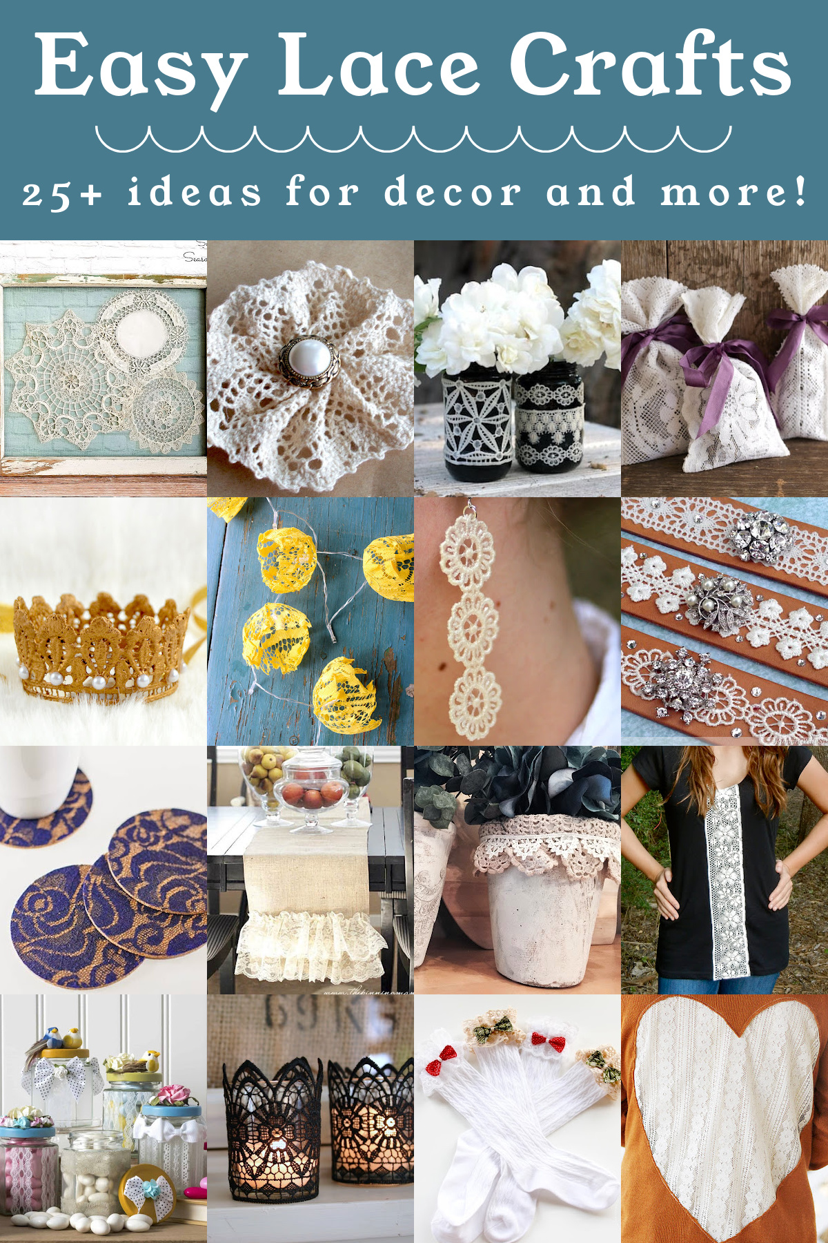 Easy Lace Crafts