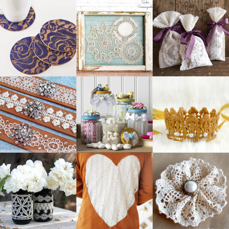 Easy lace crafts feature image