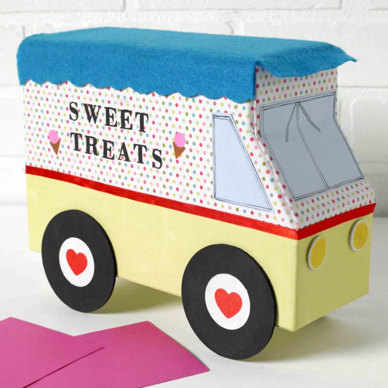 Ice Cream Truck Valentine's Day Box