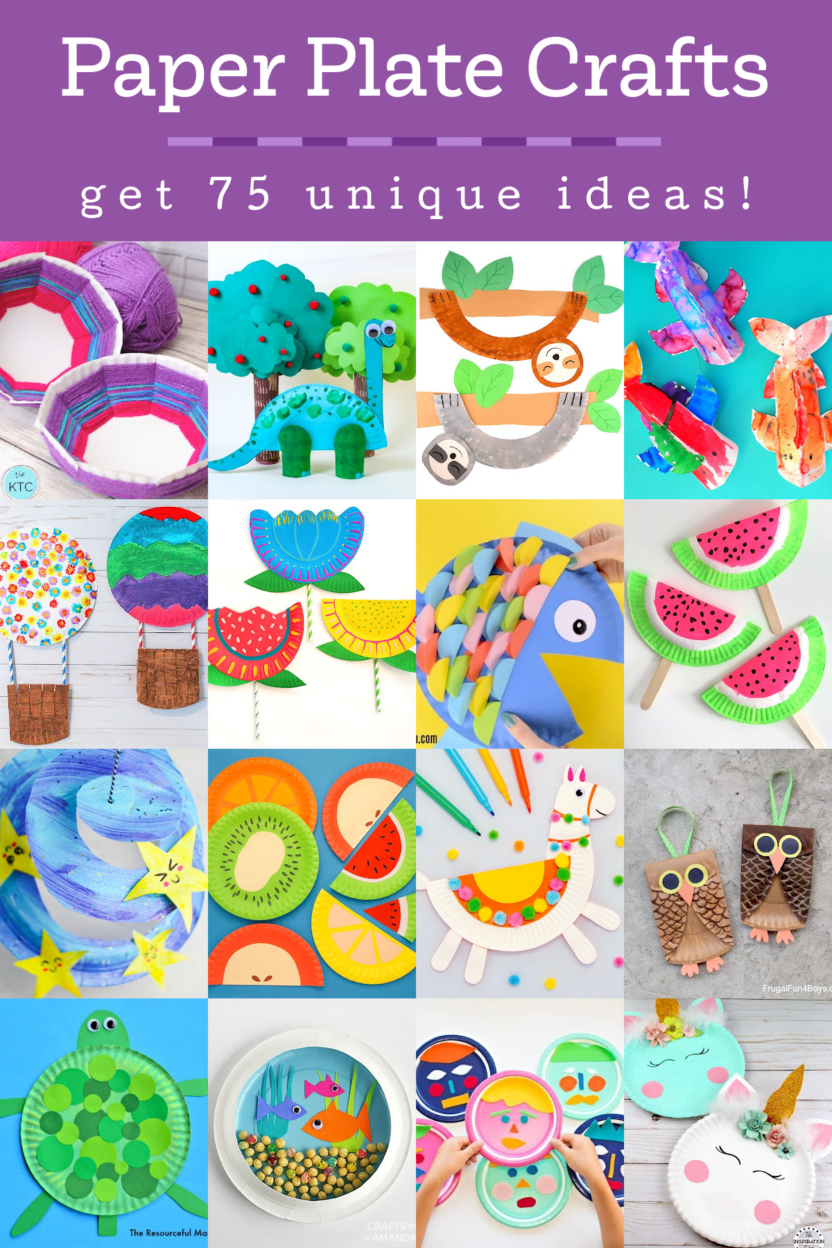 Creative and Fun Paper Plate Crafts for Every Occasion - Mod Podge Rocks