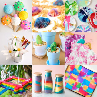 Summer craft ideas for kids feature image