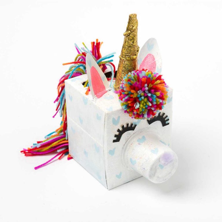 Unicorn DIY Valentine Box