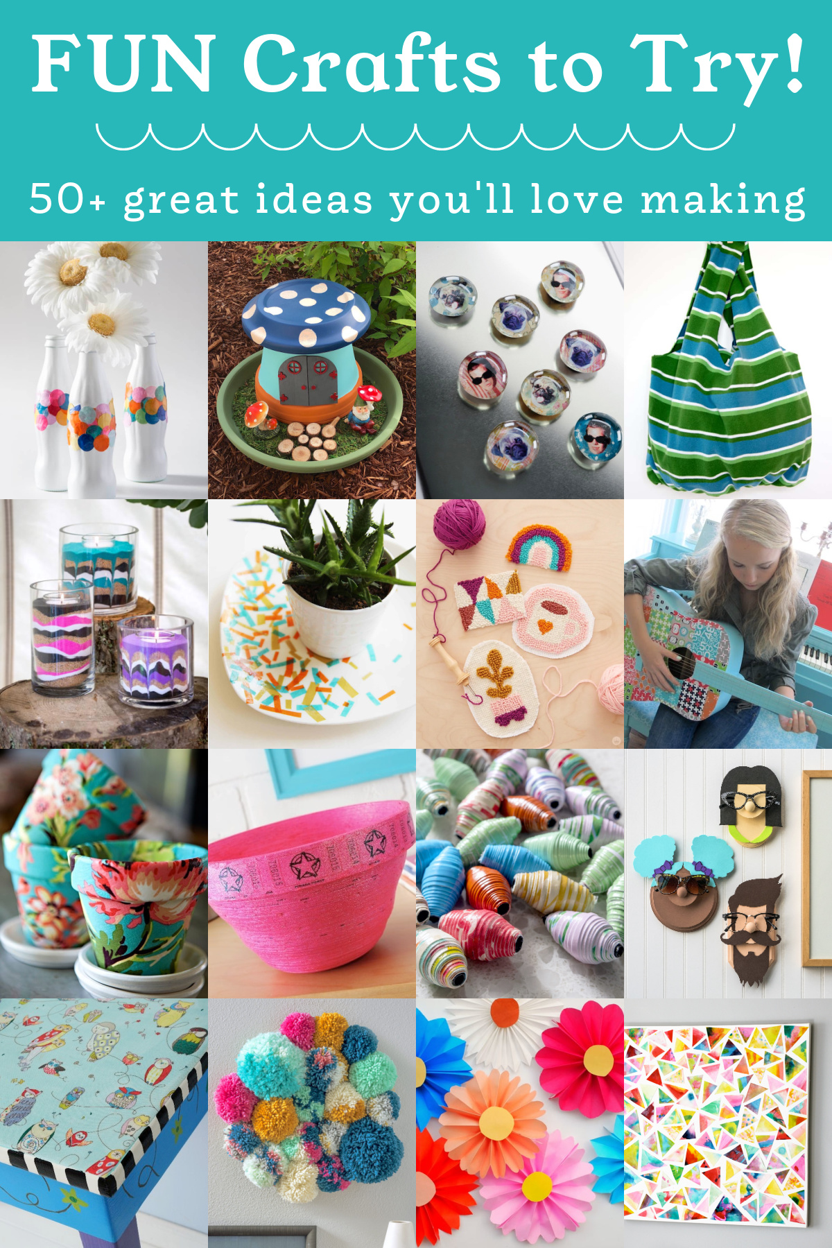 Crafts for Teens & Tweens: 50 Awesome Ideas! - Mod Podge Rocks
