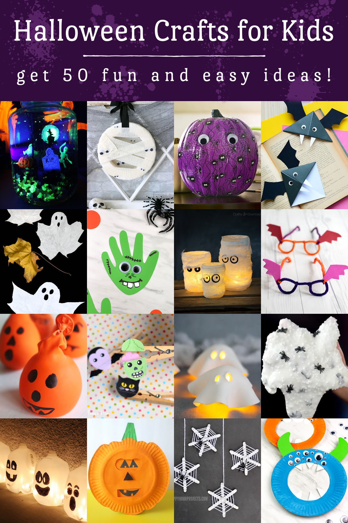 Halloween Crafts for Kids: 50 Spooky Projects! - Mod Podge Rocks