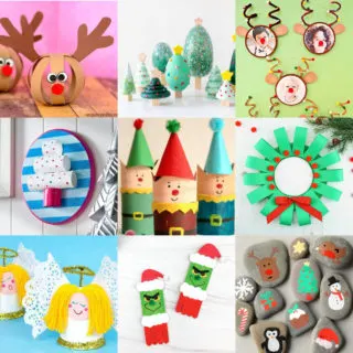 Christmas craft ideas for kids feature image