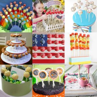DIY Cake Pop Stands for lollipops, kabobs, marshmallows