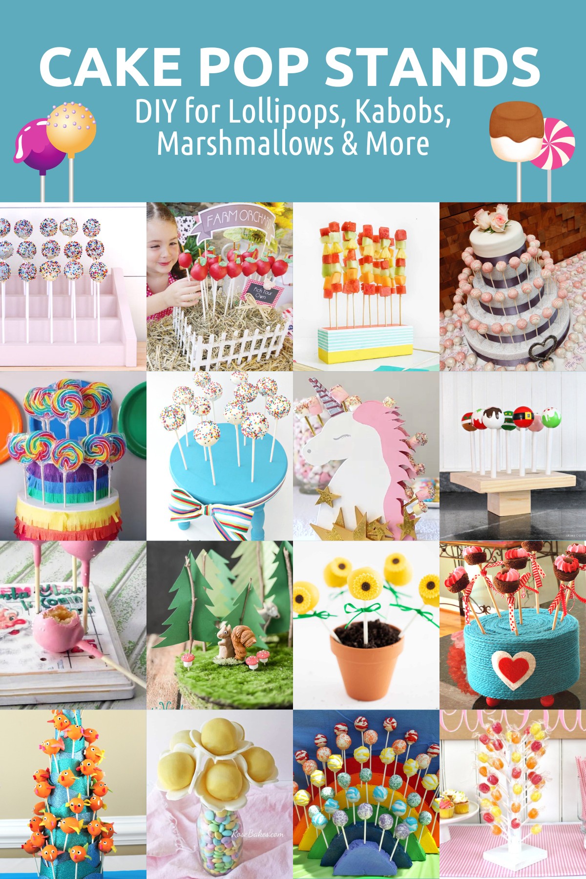Create Your Own Cake Pop Stand