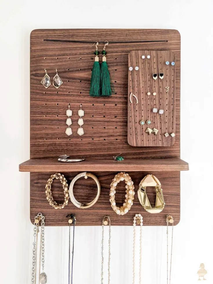 Jewelry Cabinet. Large Earrings Case Jewelry Storage. Wall -  UK