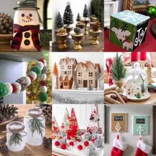 Handmade Christmas decorations