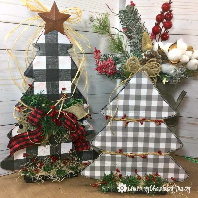 DIY Dollar Store Christmas Trees