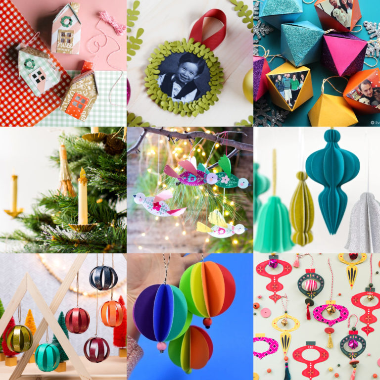 DIY paper ornaments