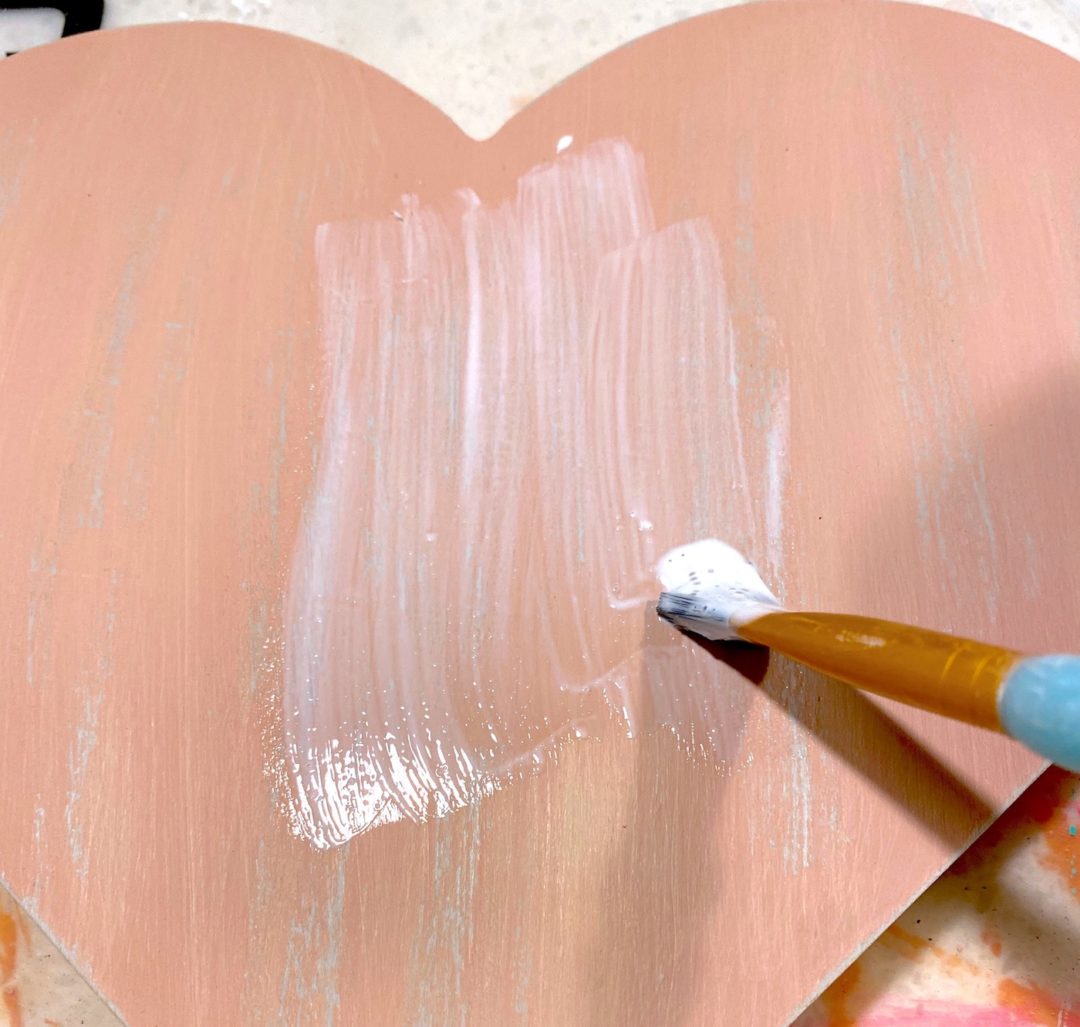 Valentine's Day Wood Decor (Be Mine!) Mod Podge Rocks