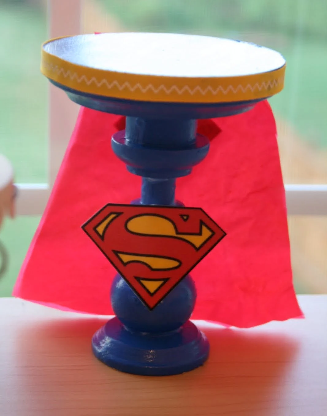 Superman Cupcake Stand