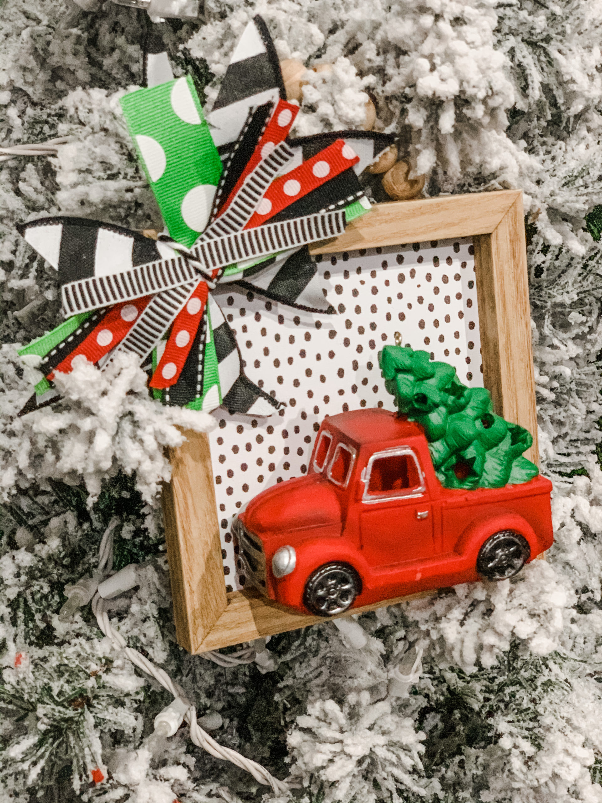 DIY Christmas Truck Ornament