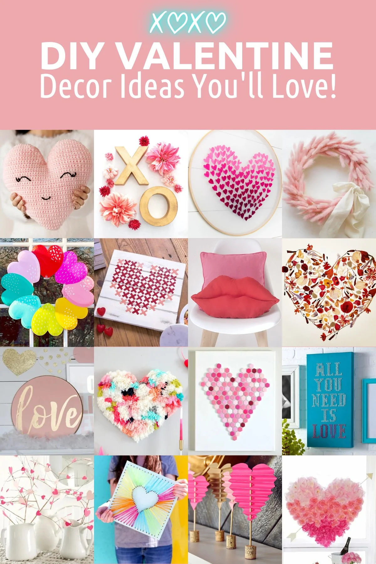 50 Most Beautiful Valentine's Day Wreaths For The Front Door  Valentine  day wreaths, Rustic valentine, Valentines day decorations