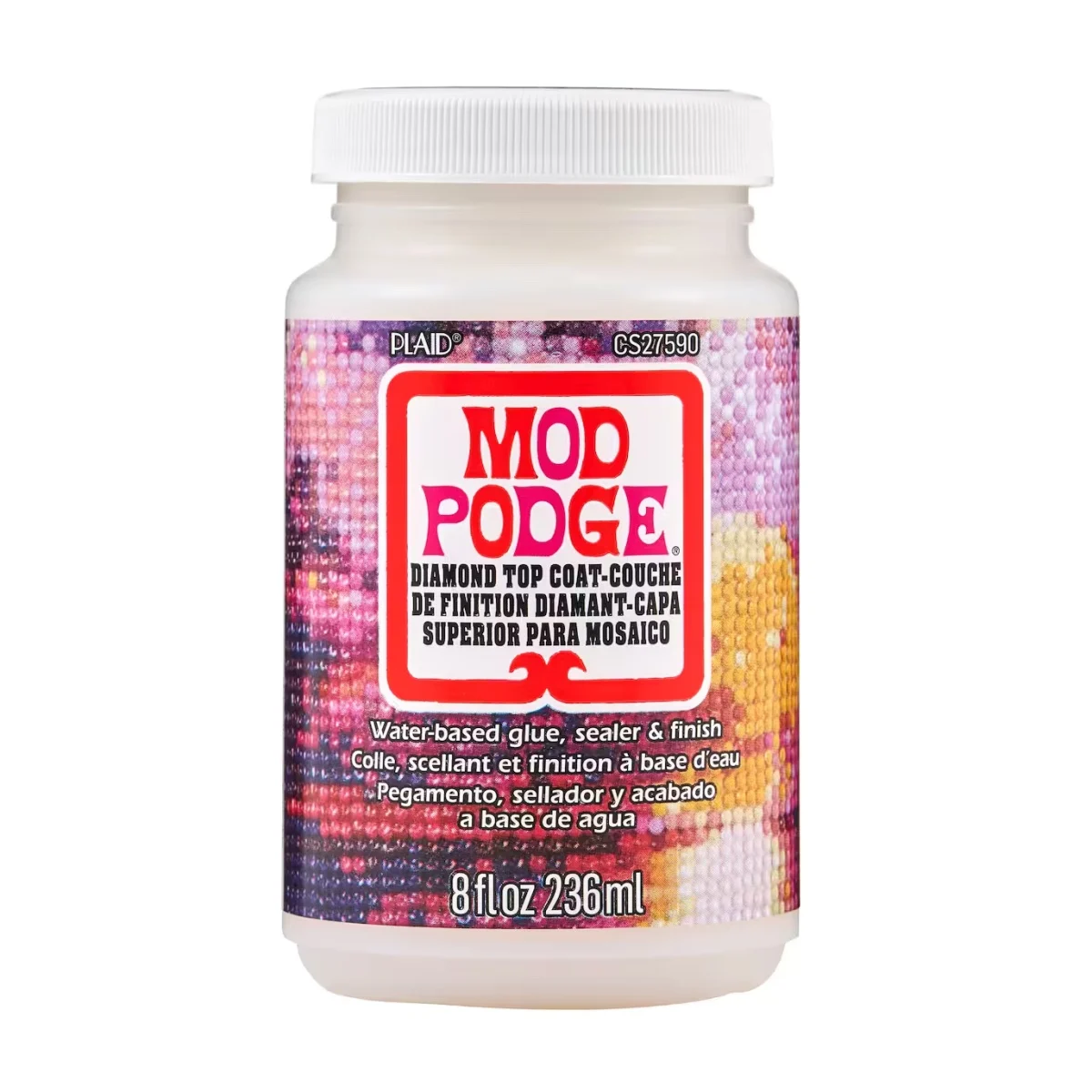 Mod Podge Finishes Brush - Provides Smooth Strokes with Finish, No Str