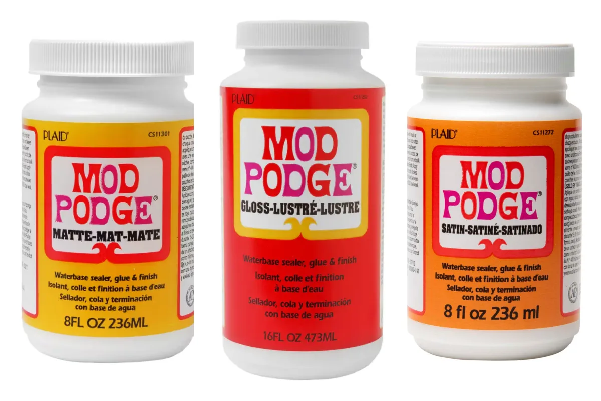 Martha Stewart Crafts Decoupage Glue and Sealer vs ModPodge — Craft Critique