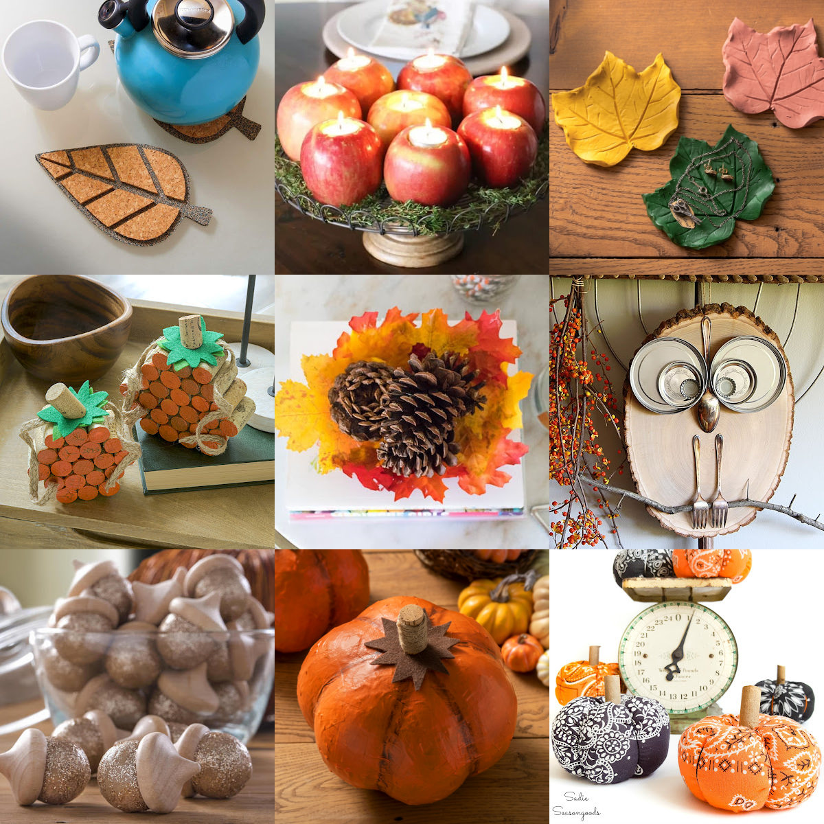 autumn crafts for adults feature image