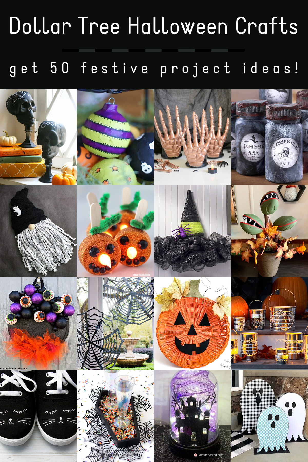 Dollar Tree Halloween Crafts to Try