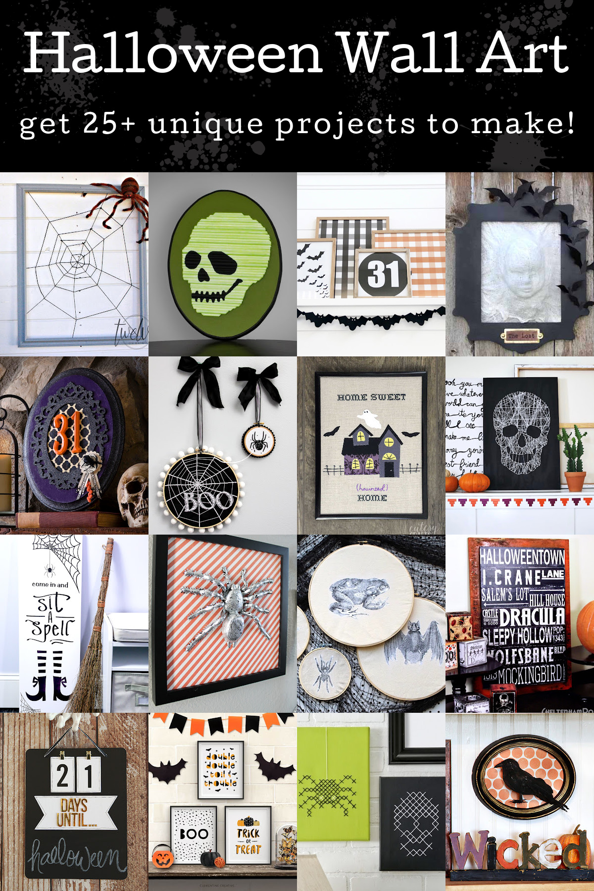 Halloween Wall Art for Decorating