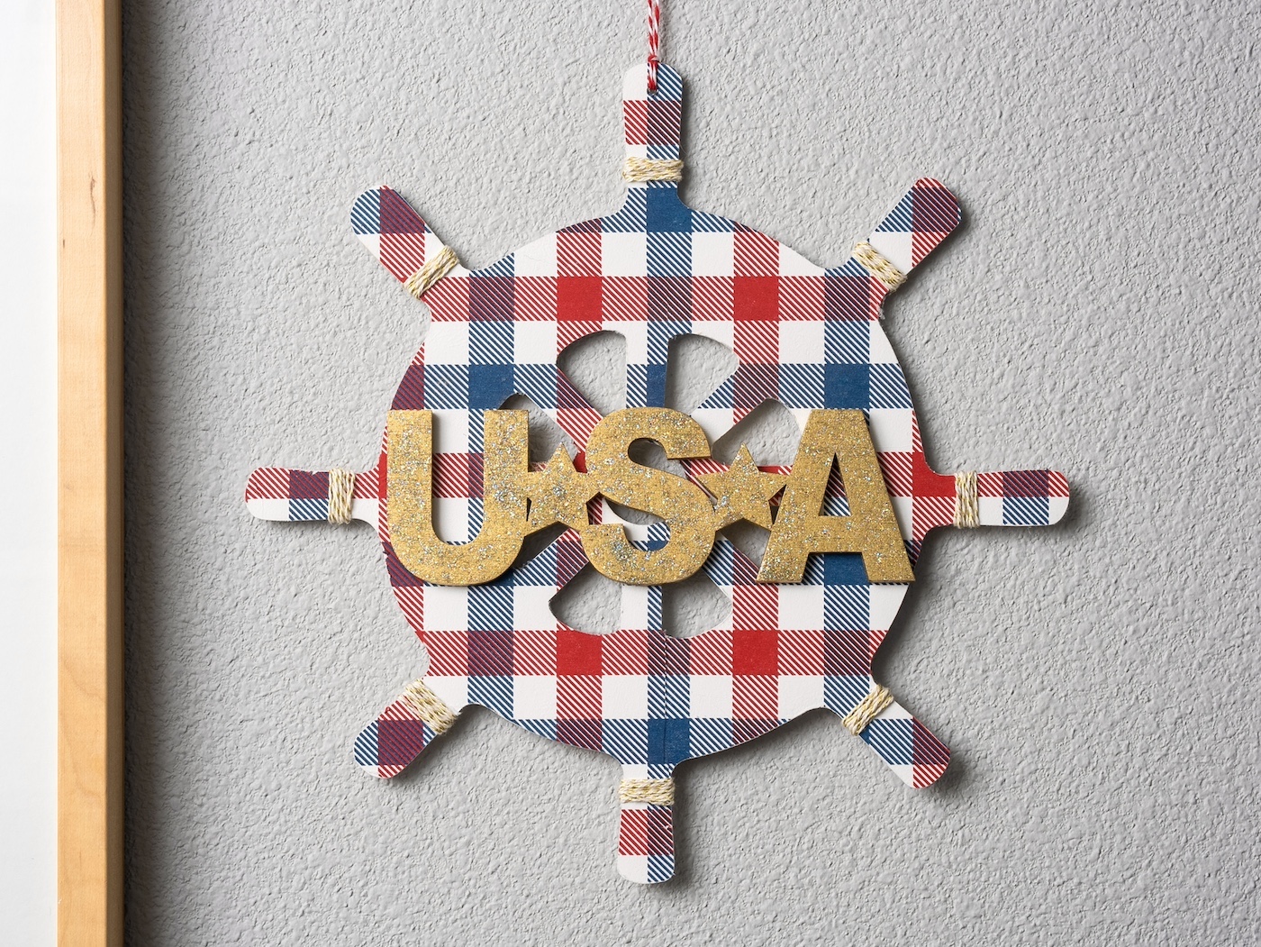 DIY 4th of July Wall Decor on a Budget