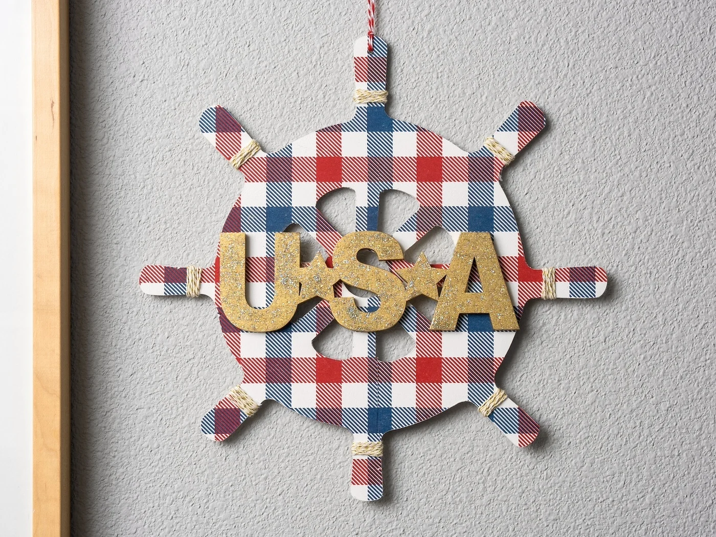 DIY 4th of July Wall Decor on a Budget