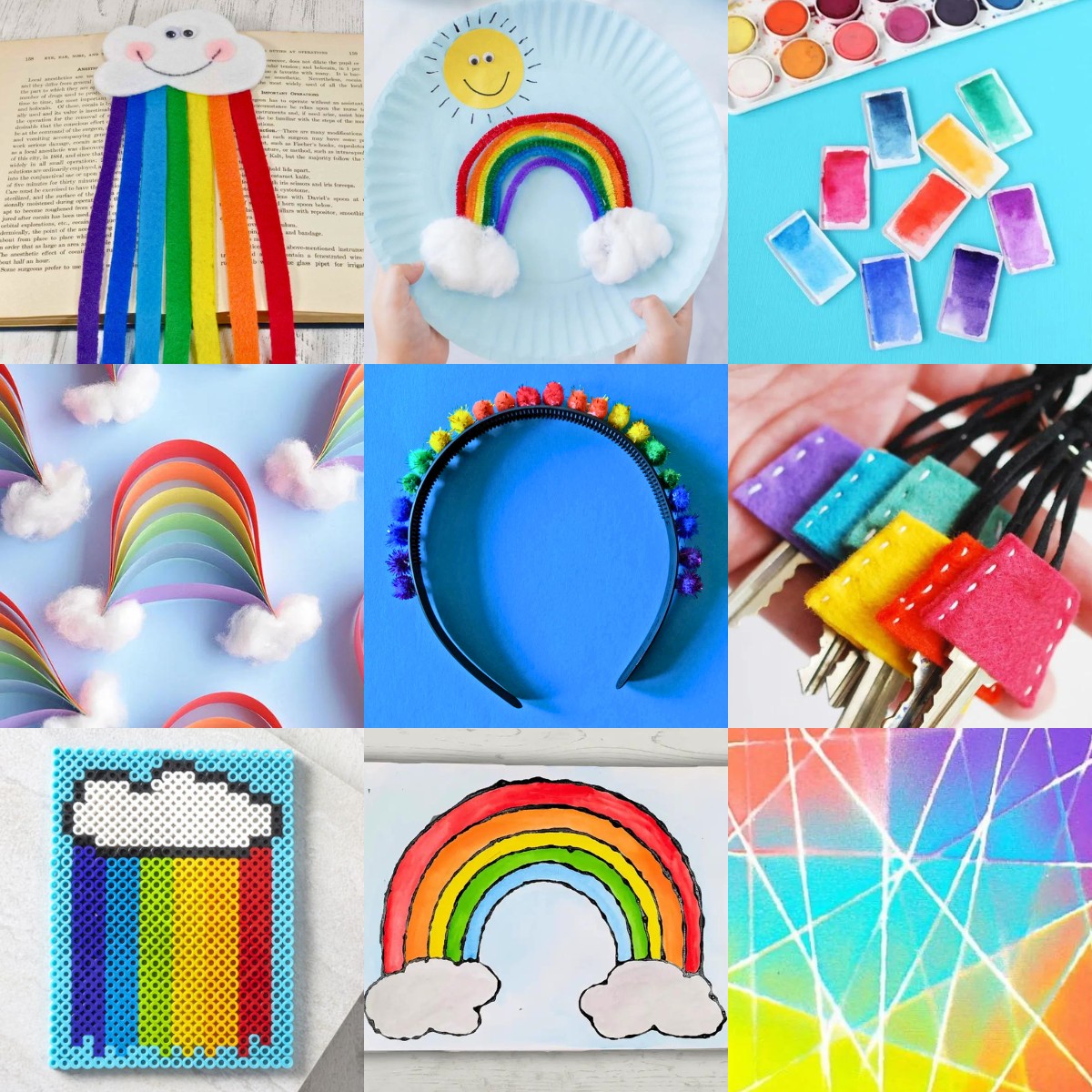 Beautiful Puffy Paint Rainbow and Pot of Gold Craft - Crafting A Fun Life