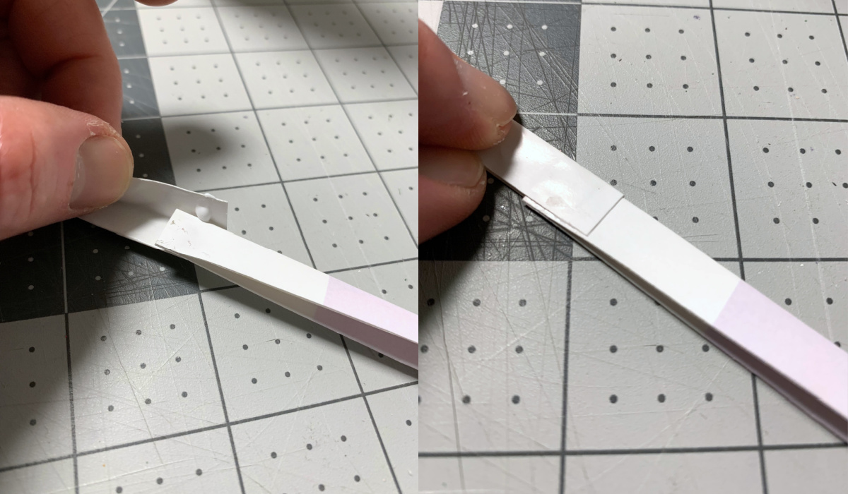 Glue Strips End to End