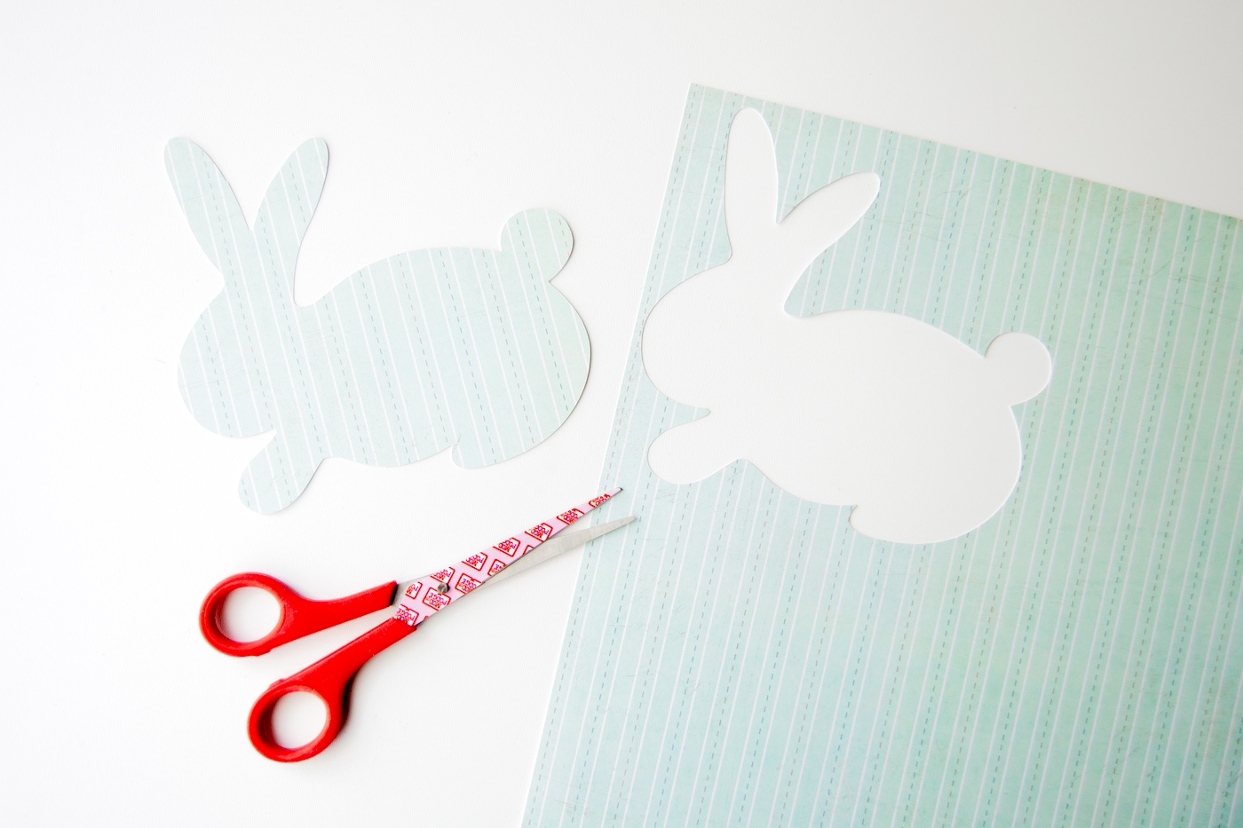 Cut the Bunny Silhouette