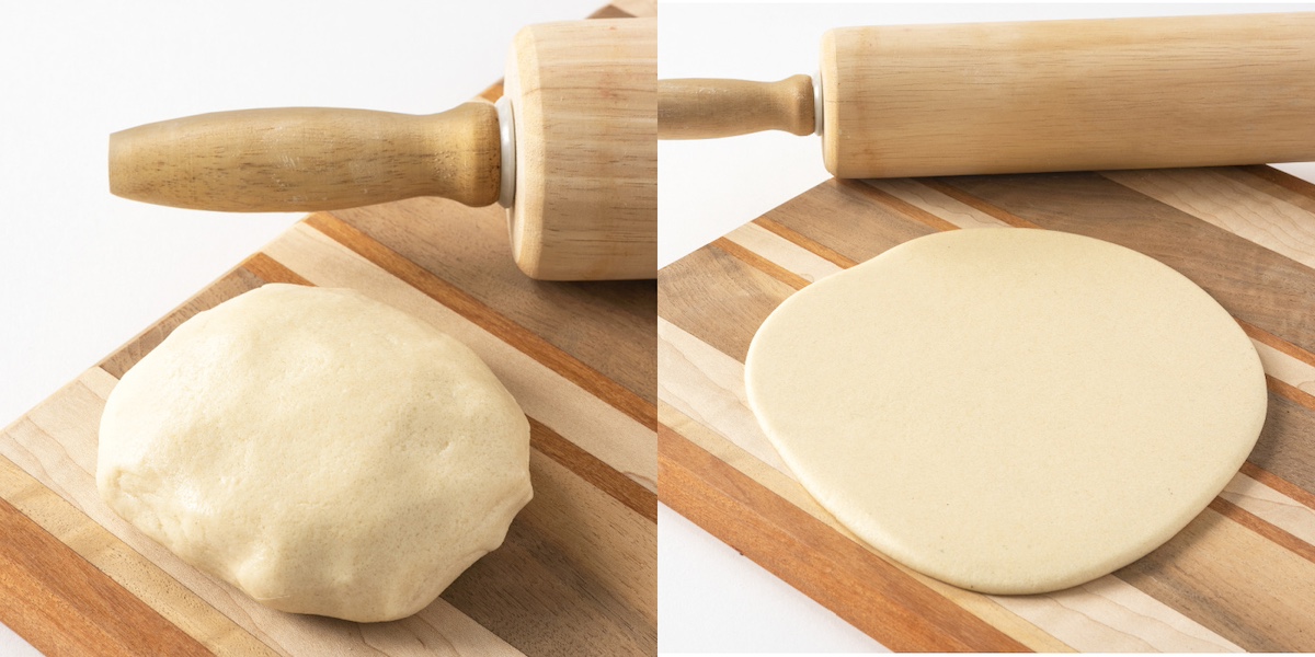 roll out the dough on your work surface