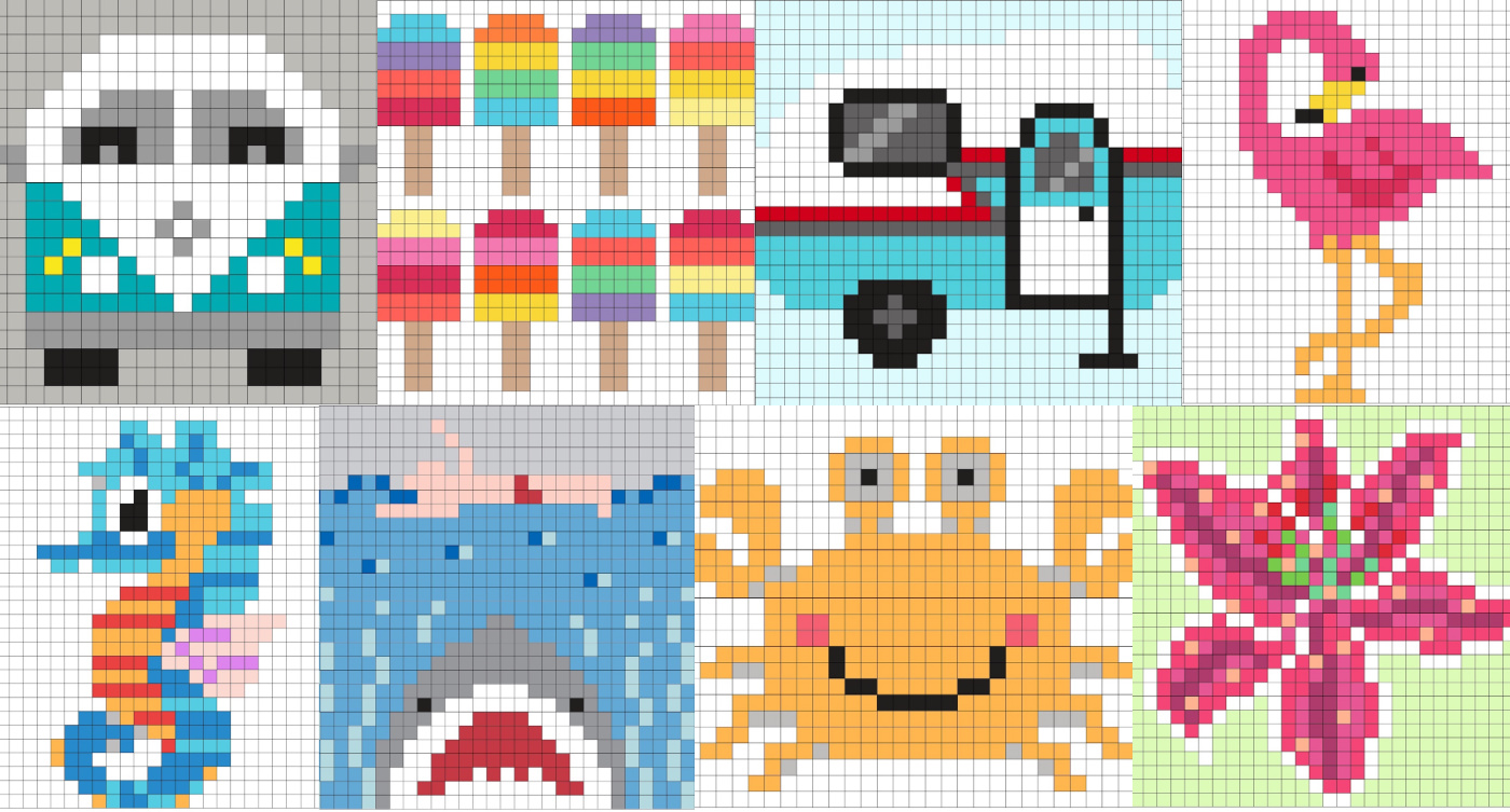 summer perler bead patterns