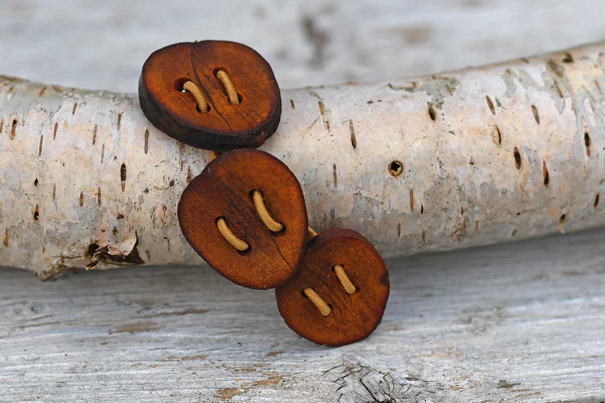 Avocado Pit Button Bracelet DIY